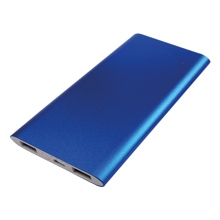 BE0068 - Slim Aluminium 4000 mAh Powerbank Blue / STD / Regular - Technology