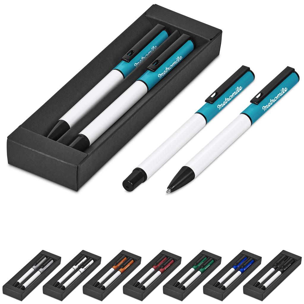 Stanza Ball Pen & Rollerball Set - Sets,Writing Instruments