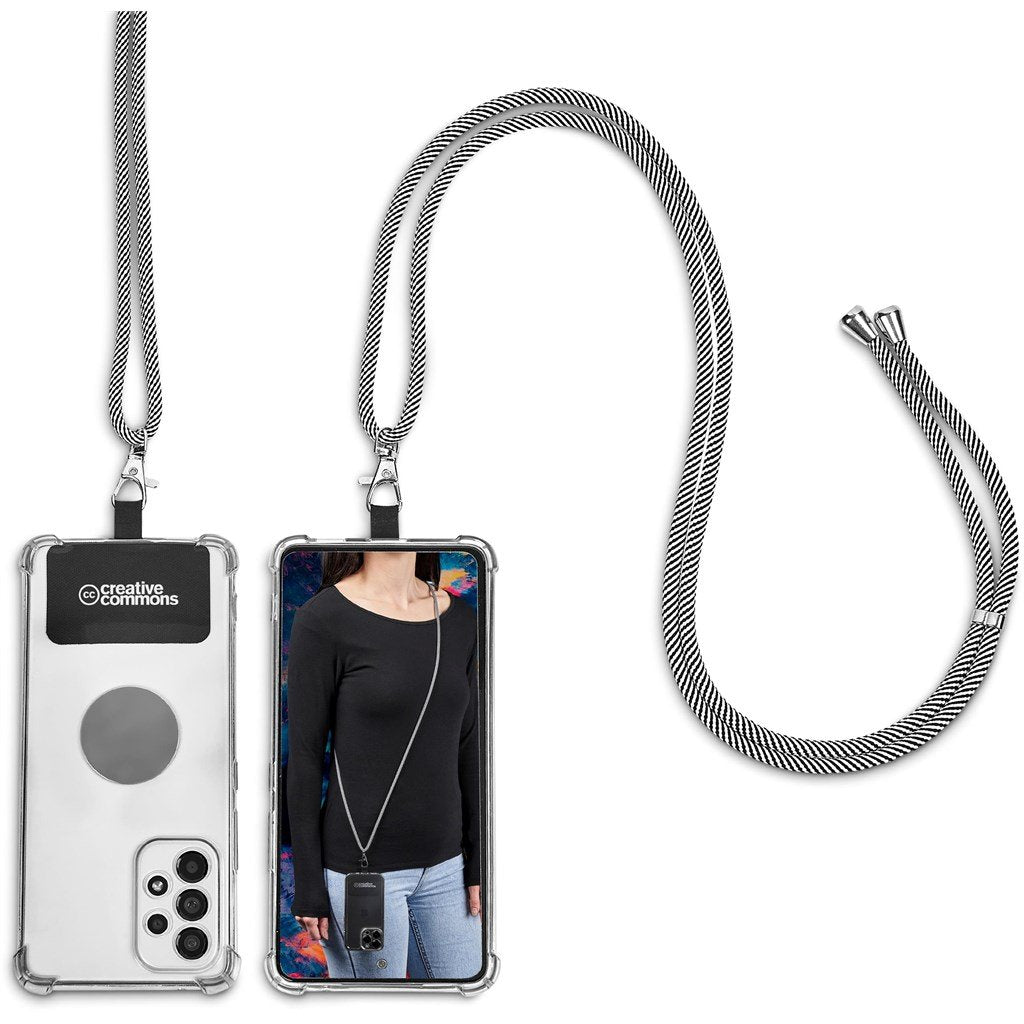 Stilski Crossbody Phone Strap Solid White / SW
