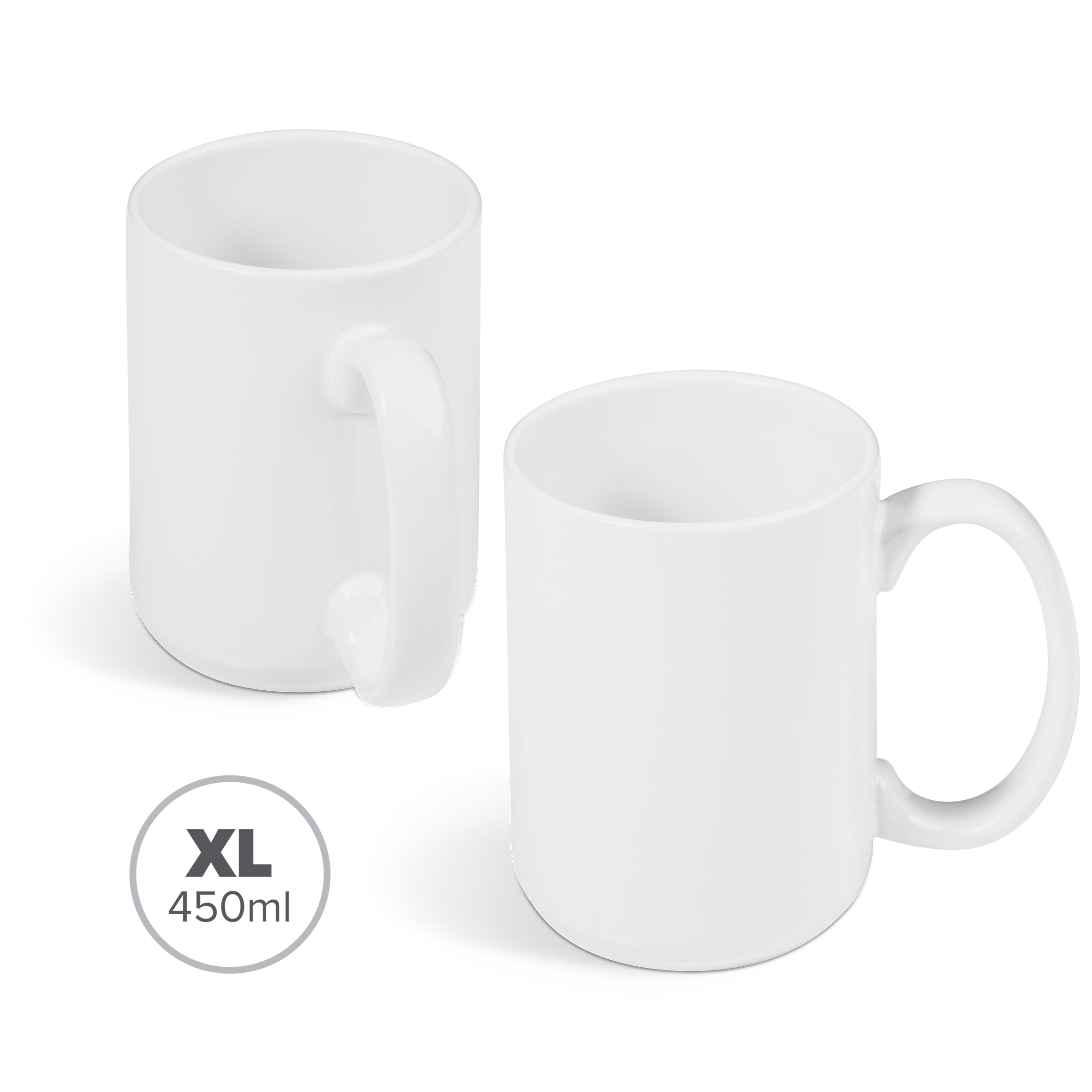 Super Sublimation Ceramic Mug - 450ml Solid White / SW