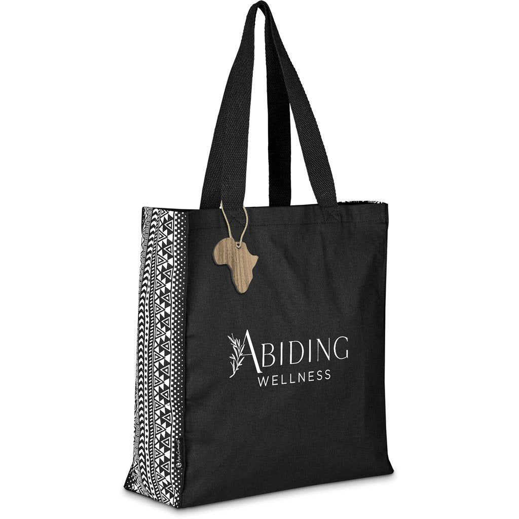 Symmetry Cotton Tote Black / BL