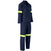 Technician 100% Cotton Conti Suit - Reflective Arms Legs & Back - Yellow Tape