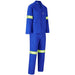 Technician 100% Cotton Conti Suit - Reflective Arms Legs & Back - Yellow Tape