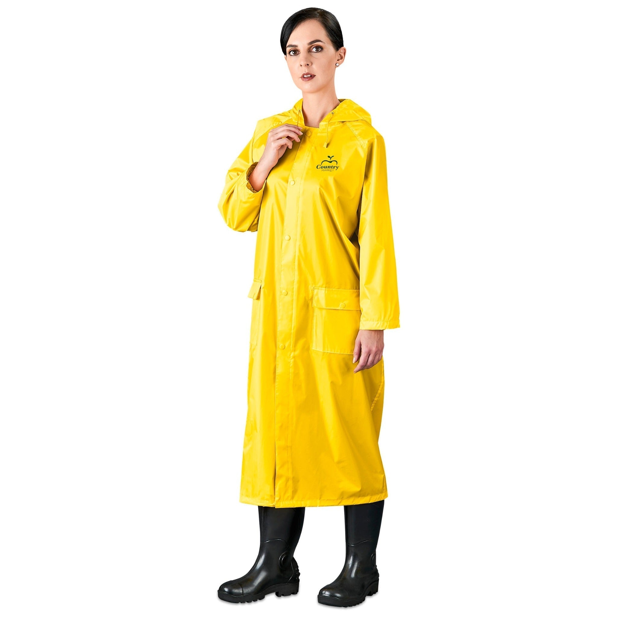 Thunder Polyester and PVC Raincoat Rainsuit