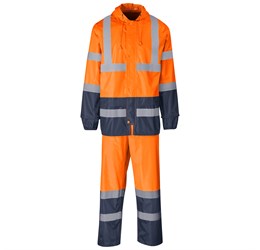 Torrent Two-Tone Hi-Viz Ref Polyester/PVC Rainsuit-