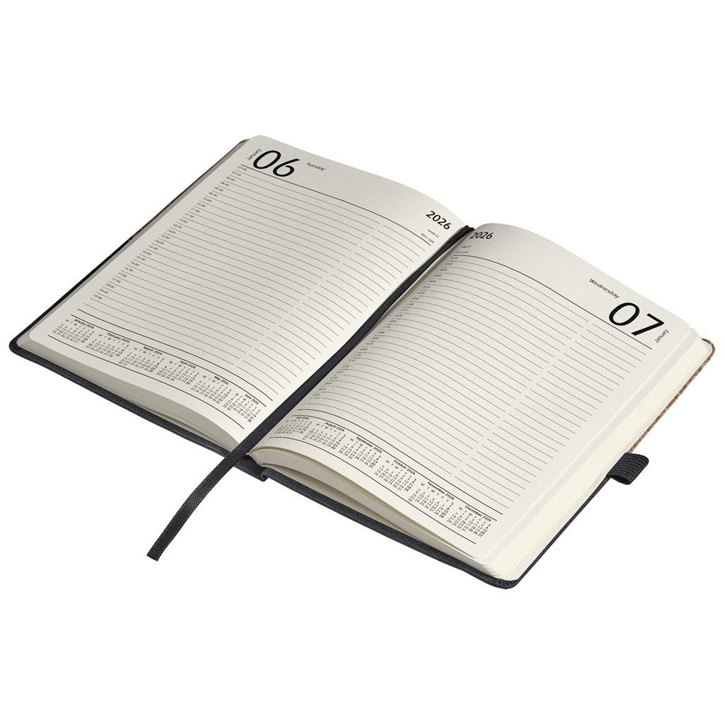 Toshi A5 2026 Diary BLACK - Diaries 2026,Diaries