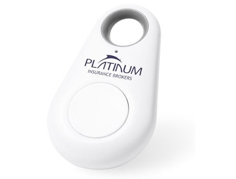 Tracker Key Tag-Solid White-SW