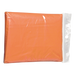 Translucent PVC Poncho Orange / STD / Regular - Outdoor
