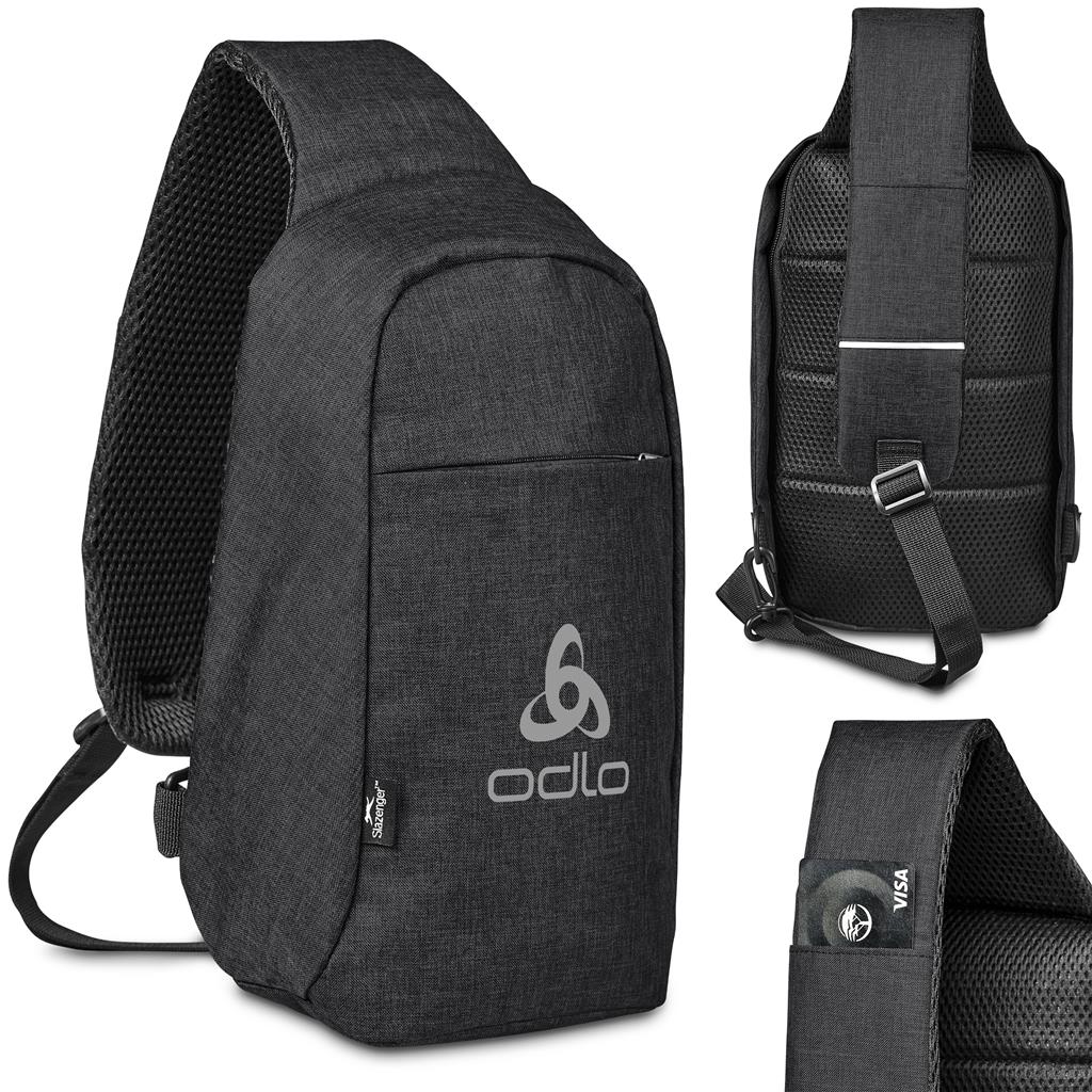 Turfmoor Anti-Theft Crossbody Sling Bag DARK GREY - Travel Bags,Crossbody and Waist Bags,Travel Essentials,Bags