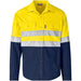 Vented Two-Tone Reflective Work Shirt - Shirts & Tops
