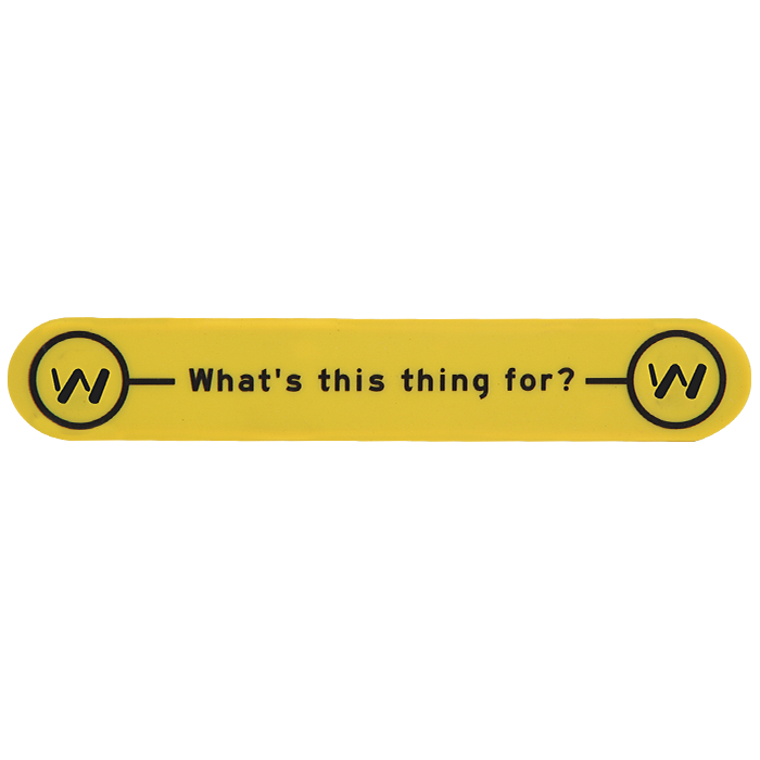 Whizzy Mobile Phone Stand And Cable Clip Yellow / STD / Last Buy - Technology