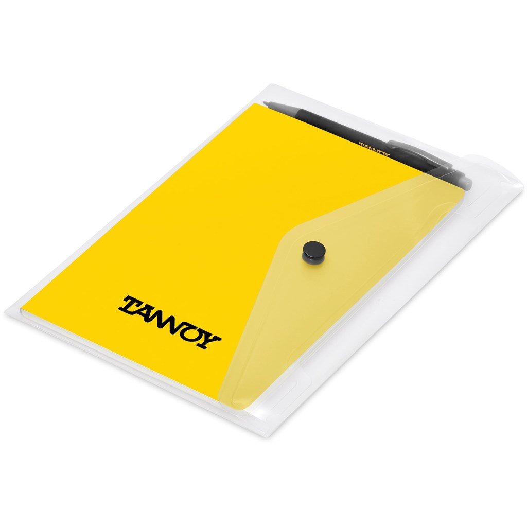 Yates Notebook & Pen Set YELLOW - Sets,Notebook Sets