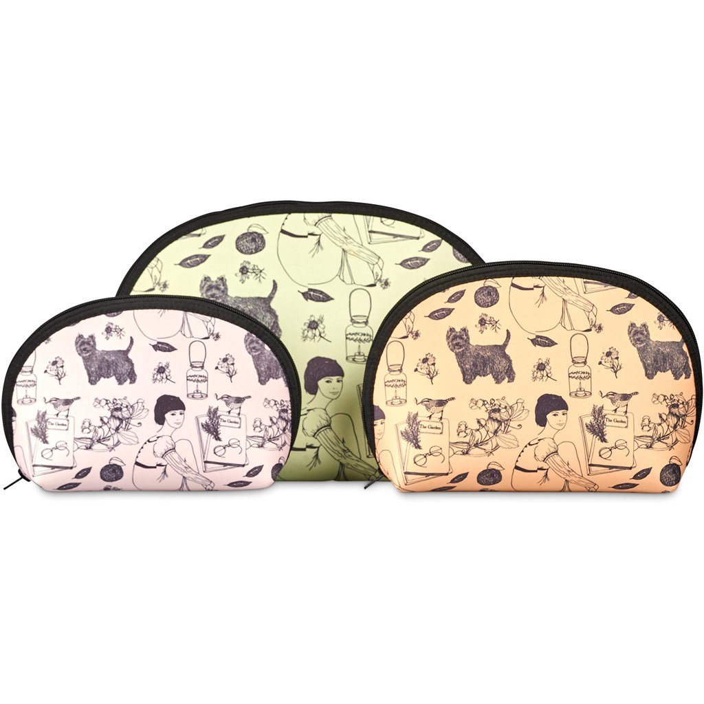 Custom Isabella Neoprene Maxi Cosmetic Bag - Toiletry and Bags,Custom Bags