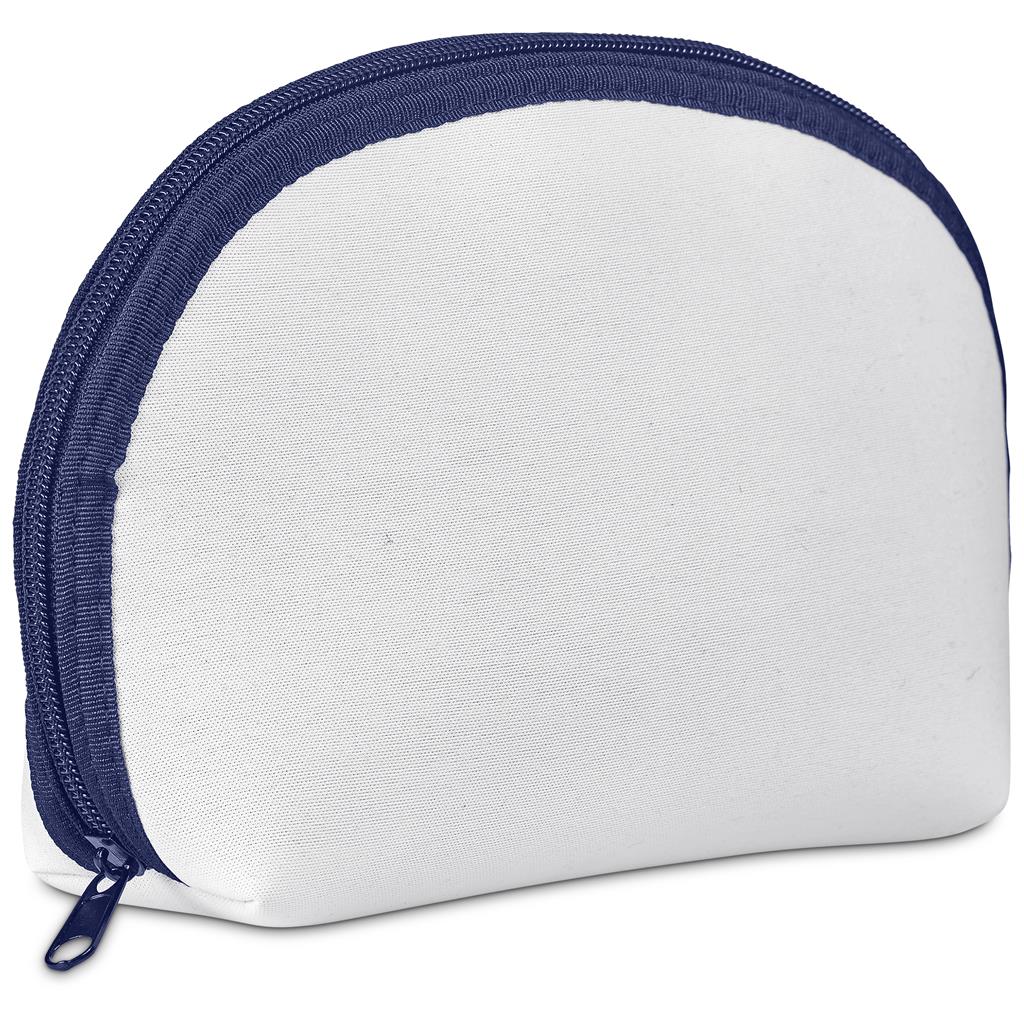 Custom Isabella Neoprene Mini Cosmetic Bag NAVY - Toiletry and Bags,Custom Bags
