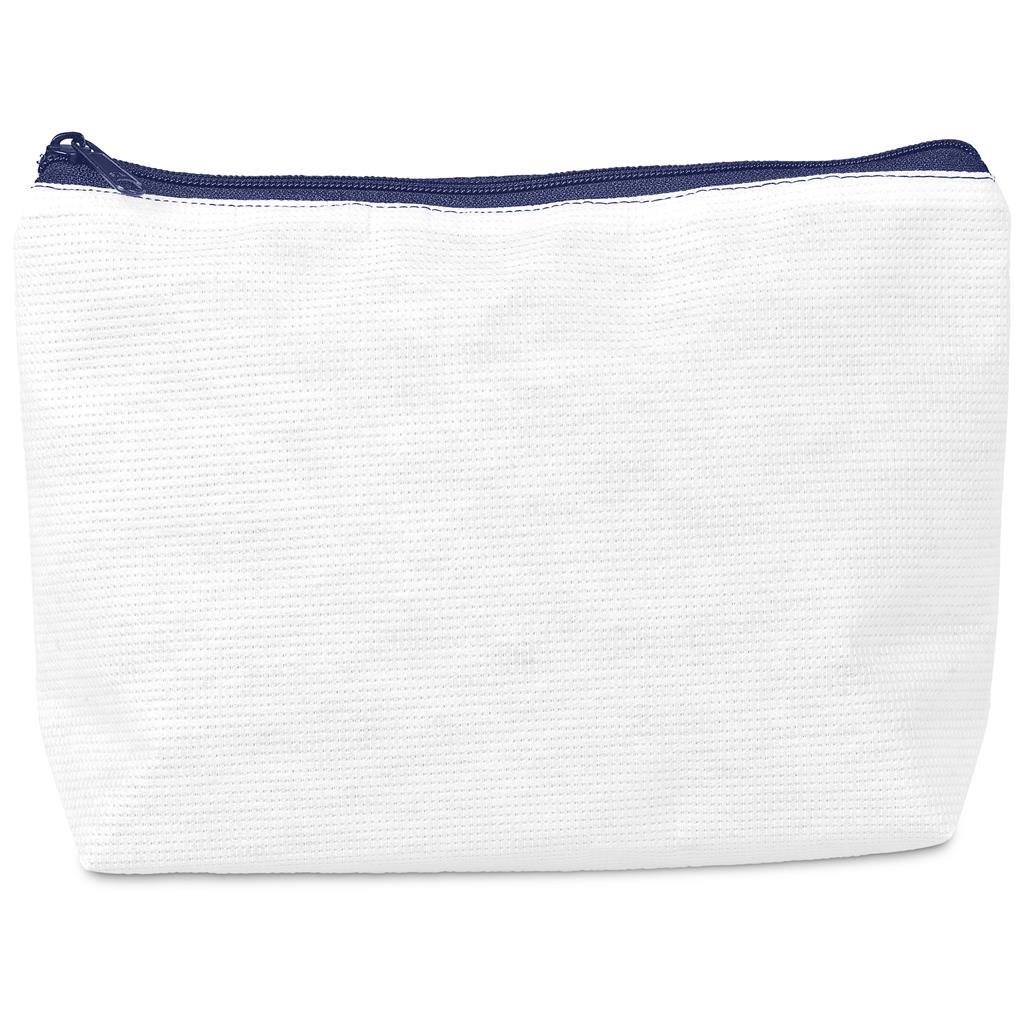Custom Leanne Recycled PET Stitch-Bond Maxi Toiletry Bag - and Cosmetic Bags,Custom Bags