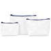 Custom Leanne Recycled PET Stitch-Bond Midi Toiletry Bag - and Cosmetic Bags,Custom Bags
