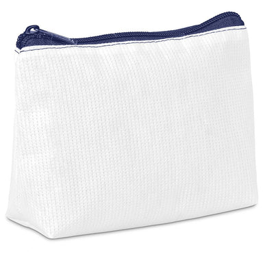 Custom Leanne Recycled PET Stitch-Bond Mini Toiletry Bag NAVY - and Cosmetic Bags,Custom Bags