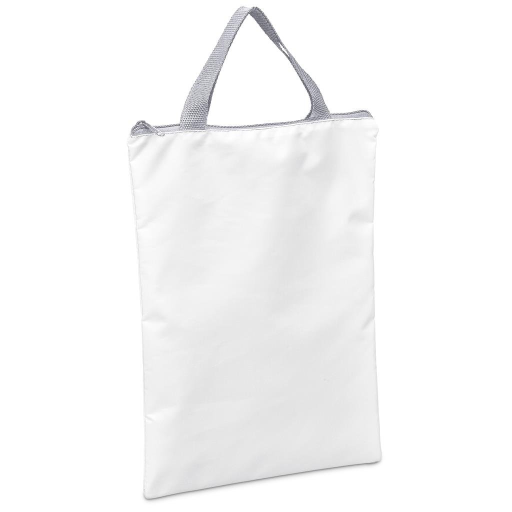 Custom Rosenberg A4 Document Bag GREY - Stationery,Custom School Accessories,Custom Accessories