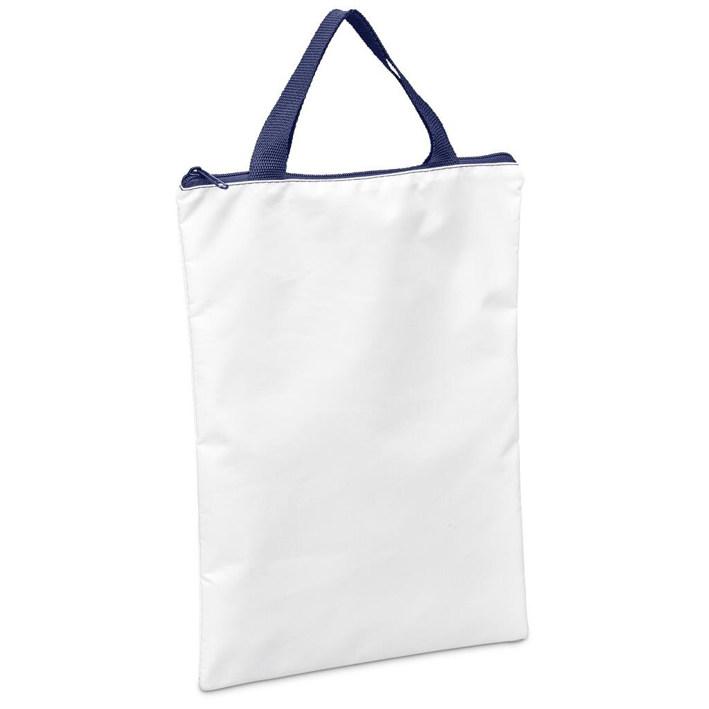 Custom Rosenberg A4 Document Bag NAVY - Stationery,Custom School Accessories,Custom Accessories