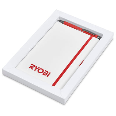 Duncan Notebook & Pen Set Red / R - Stationery