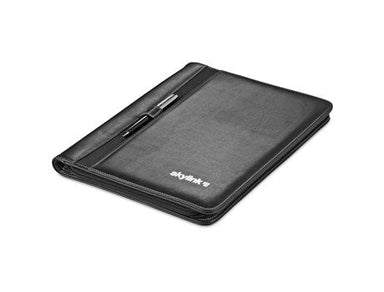 Eastbrook A4 Zip-Around Folder-Black-BL