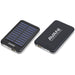 Eclipse 5000mAh Solar Power Bank - Black-Black-BL