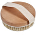 Eva & Elm Aura Bath Massage Exfoliate Brush Natural / NT