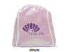 Harlequin Drawstring Bag - Pearl