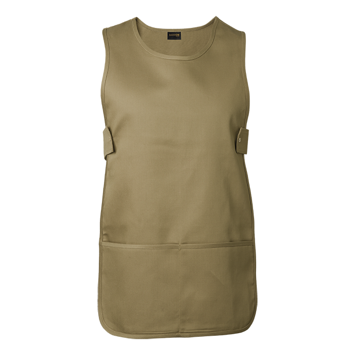 Iris Pinafore Khaki / S/M / Regular - Service and Beauty