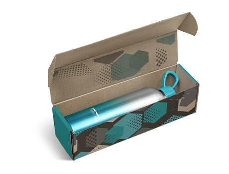 Island Bottle in Bianca Custom Gift Box-