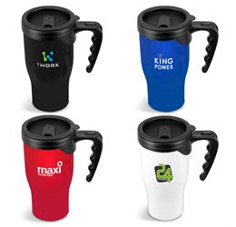 Jazzy Double-Wall Travel Mug - 410ml-