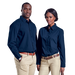 Ladies Basic Poly Cotton Blouse Long Sleeve - Shirts-Corporate
