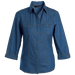 Ladies Denver Denim Blouse - Shirts-Corporate