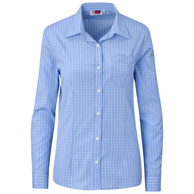 Ladies Long Sleeve Aston Shirt L / Light Blue / LB