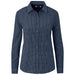 Ladies Long Sleeve Aston Shirt L / Navy / N
