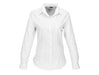 Ladies Long Sleeve Huntington Shirt - White Black