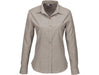 Ladies Long Sleeve Huntington Shirt - White Black