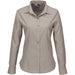 Ladies Long Sleeve Huntington Shirt - White Black L / Khaki / KH