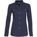 Ladies Long Sleeve Oryx Bush Shirt - Stone