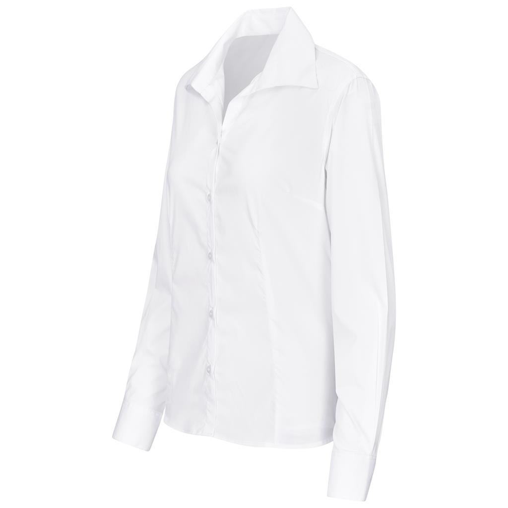 Ladies Long Sleeve Sheffield Stretch Shirt - Lounge Shirts,New Clothing 2025