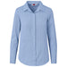 Ladies Long Sleeve Wallstreet Shirt - Blue 2XL / BU