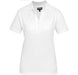 Ladies Michigan Golf Shirt - Yellow Only-L-White-W