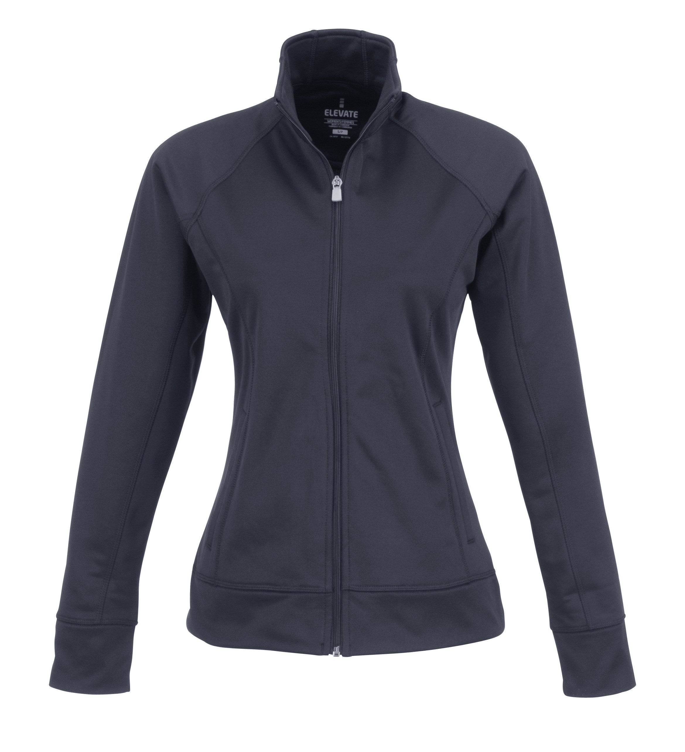 Ladies Okapi Knit Jacket - Grey Only-L-Navy-N