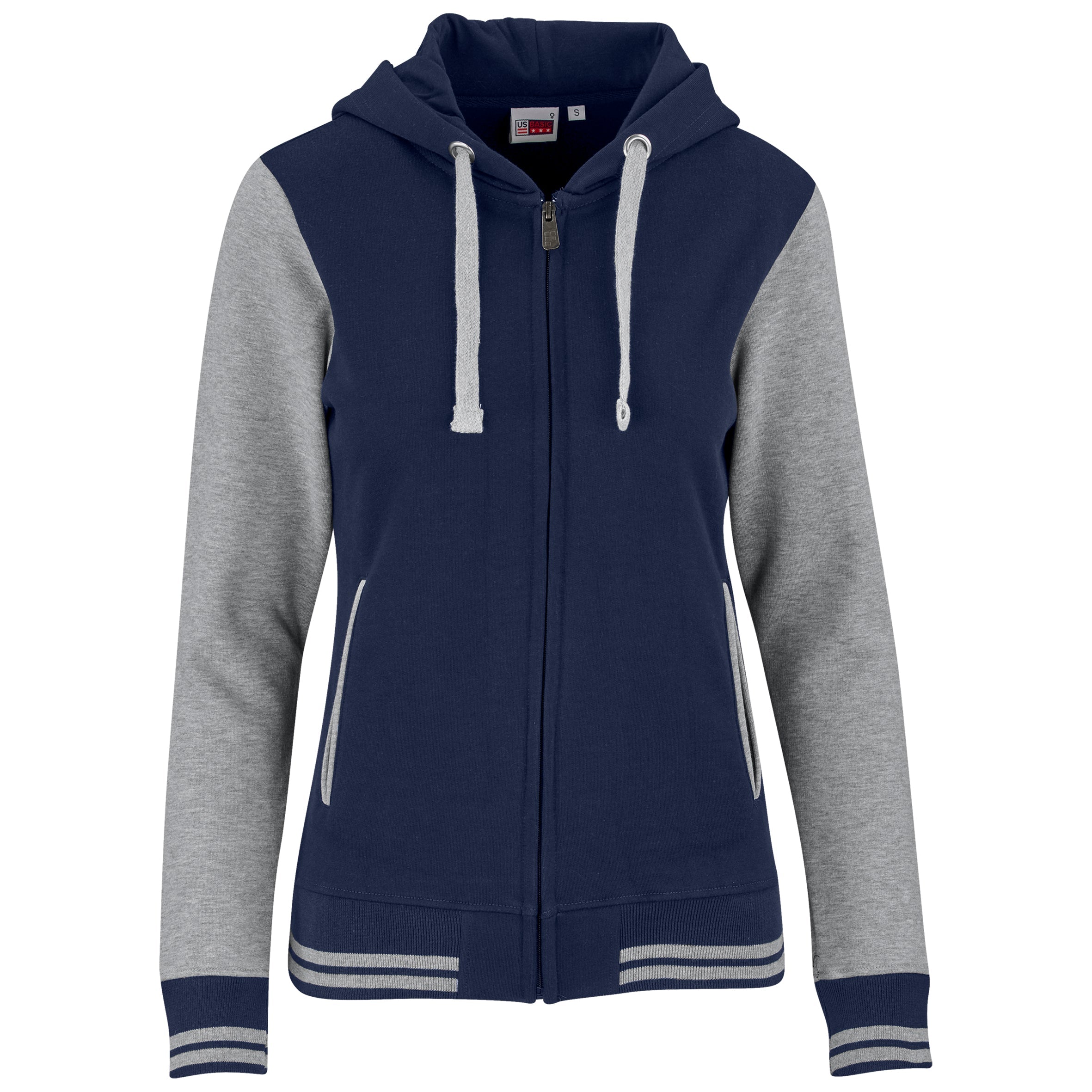 Ladies Princeton Hooded Sweater 2XL / Navy / N