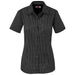 Ladies Short Sleeve Aston Shirt L / Black / BL