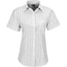 Ladies Short Sleeve Aston Shirt L / White / W