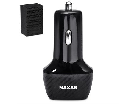 Lagarna QC 3.0 & PD 20W Car Charger Black / BL