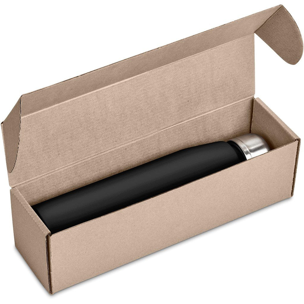 Lamda Lite Bottle in Bianca Custom Gift Box - Bottles Flasks And Tall Tumblers In Boxes,Custom Packaging