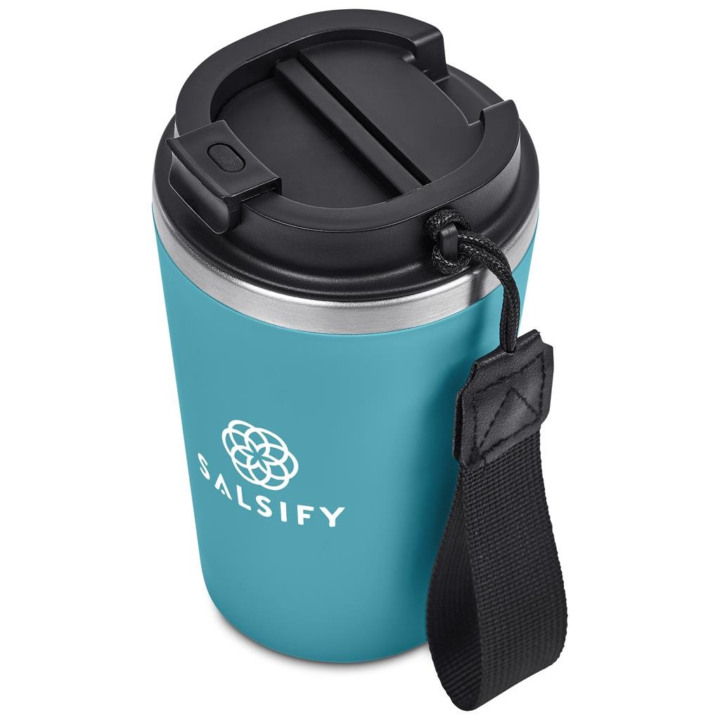 Luca Stainless Steel & Plastic Double-Wall Tumbler – 350ml - Travel Mugs and Tumblers,Drinkware