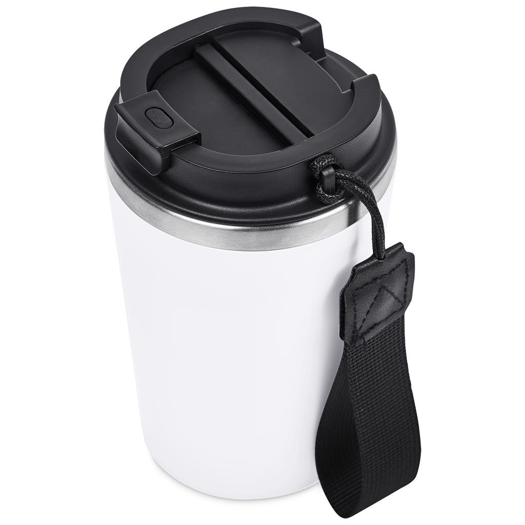 Luca Stainless Steel & Plastic Double-Wall Tumbler – 350ml - Travel Mugs and Tumblers,Drinkware